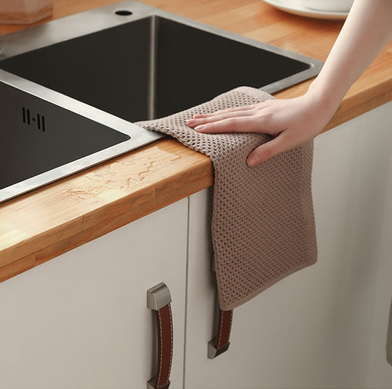6-Pack Waffle Towels for Stylish Functionality