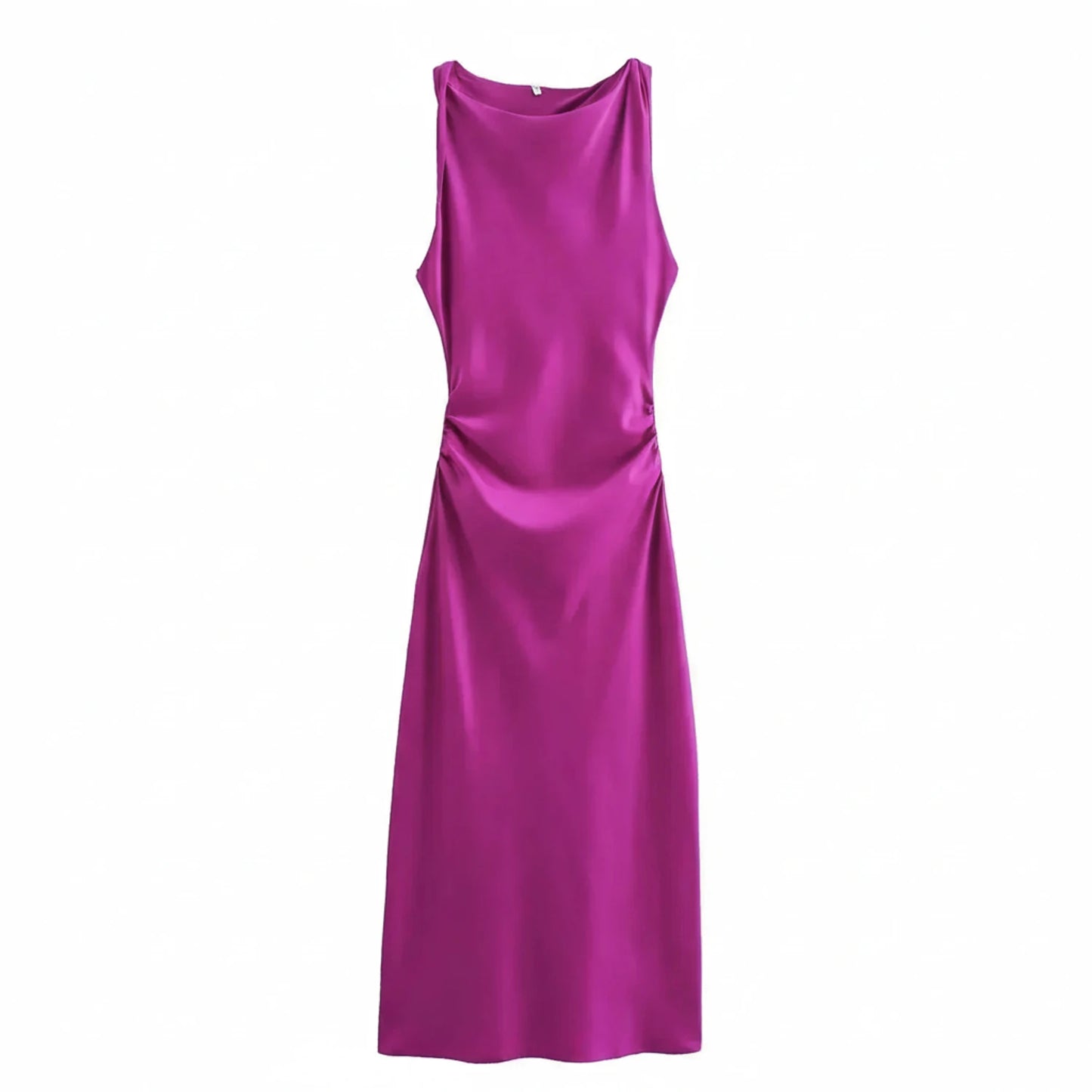 Sleeveless Bodycon Midi Dress for Women