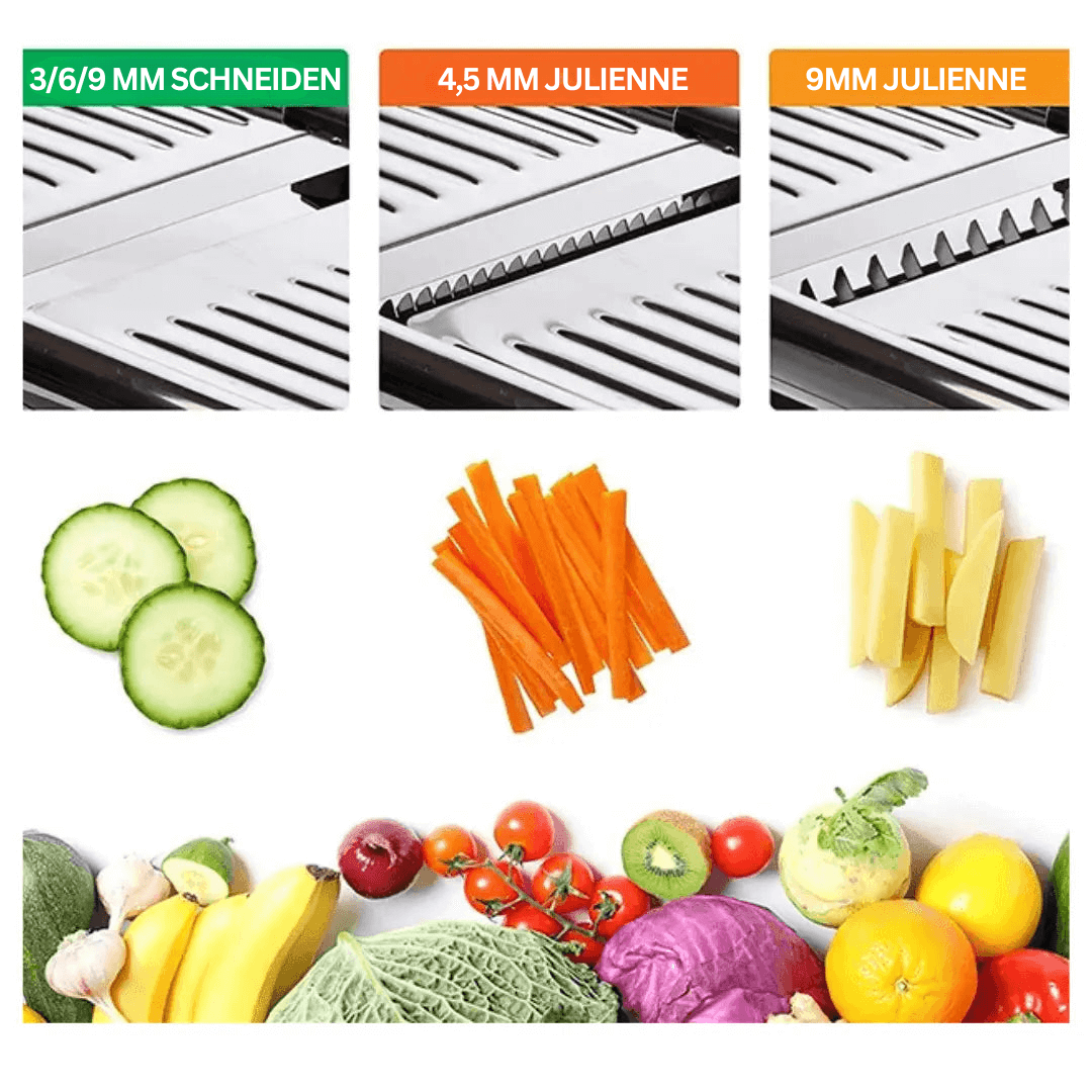 Adjustable Mandoline Slicer in Stainless Steel