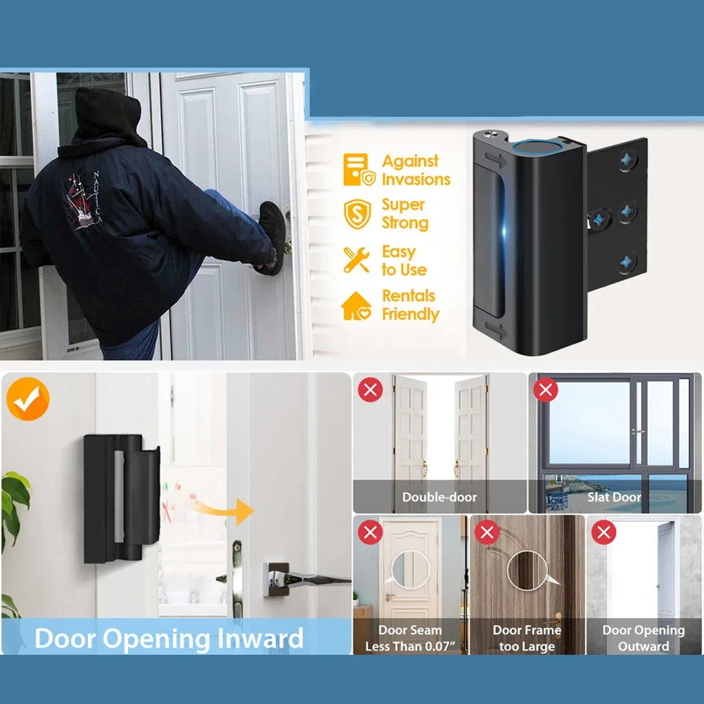 Anti-Theft Childproof Door Safety Latch