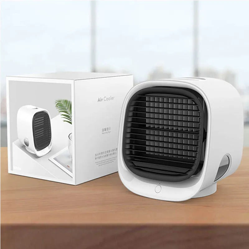 Aron Compact Air Conditioner | 2-in-1 Air Cooler and Humidifier for Home or Office