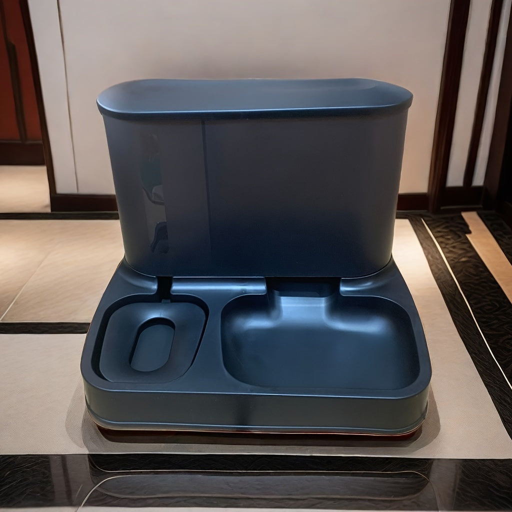 Automatic 2-in-1 Food and Water Dispenser for Cats and Small Dogs