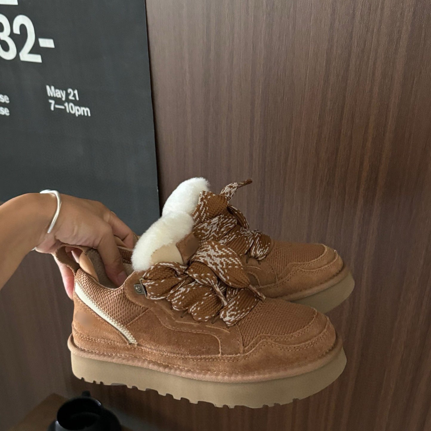 Image of Carmen | Women's Platform Lace-Up Sneakers