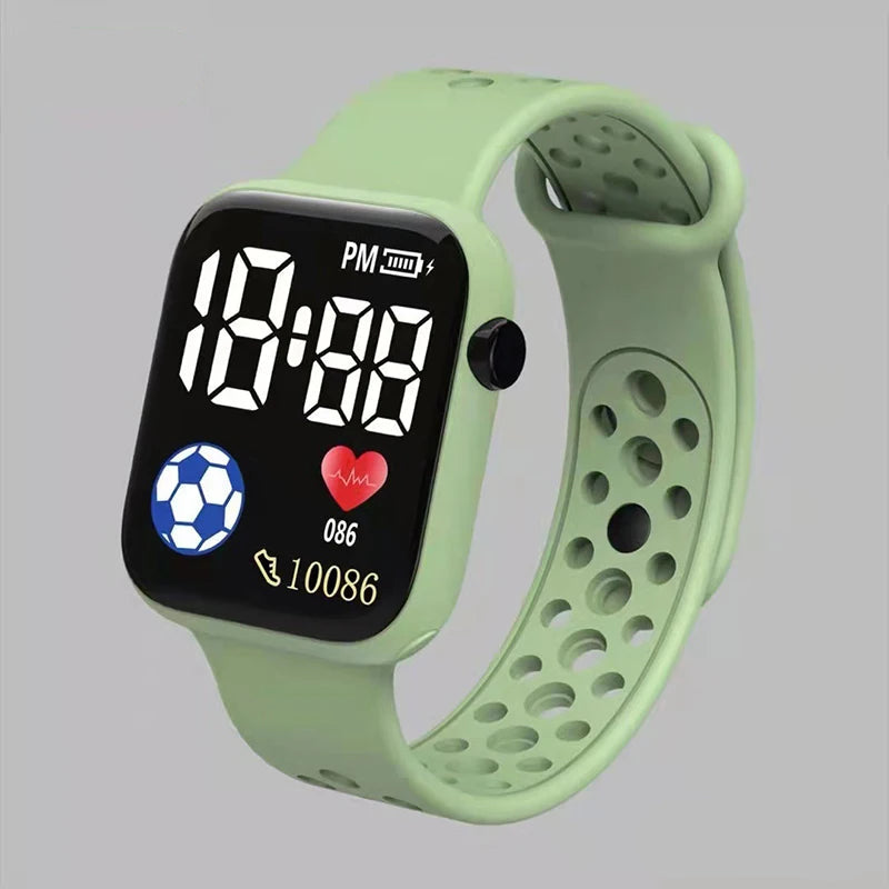 Children's Waterproof Digital Sports Watch – Stopwatch and Backlight
