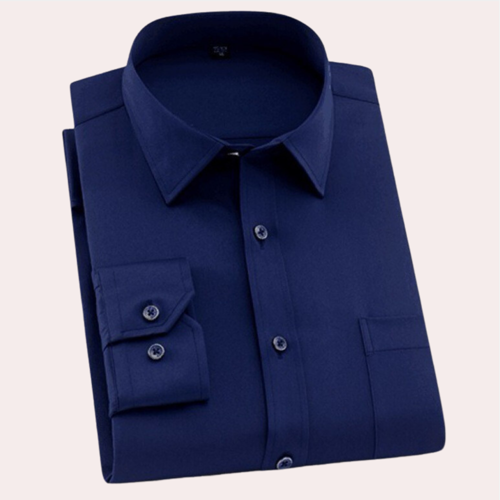 Classic Wrinkle-Free Men's Shirt for Spring 2026