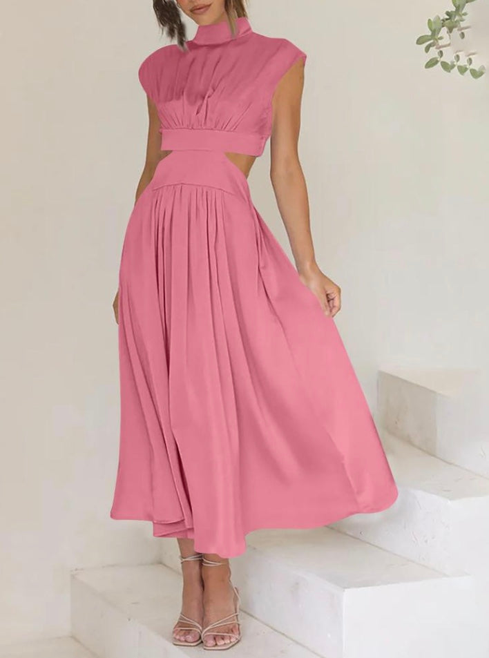 Image of Deanna | Women's Sleeveless A-Line Maxi Dress