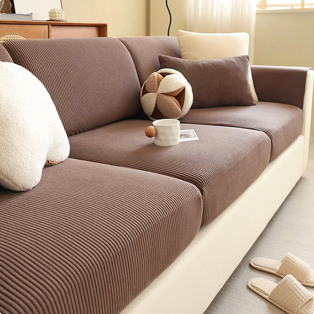 Durable Velvet Sofa Cover - Elastic and Modern