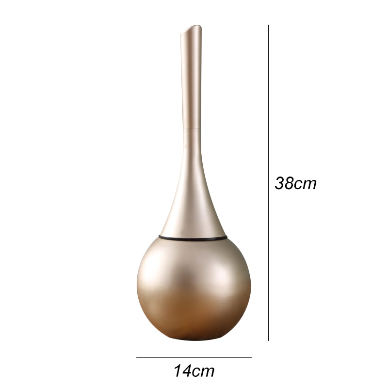 Elegant Toilet Brush with Innovative Hygienic Functionality