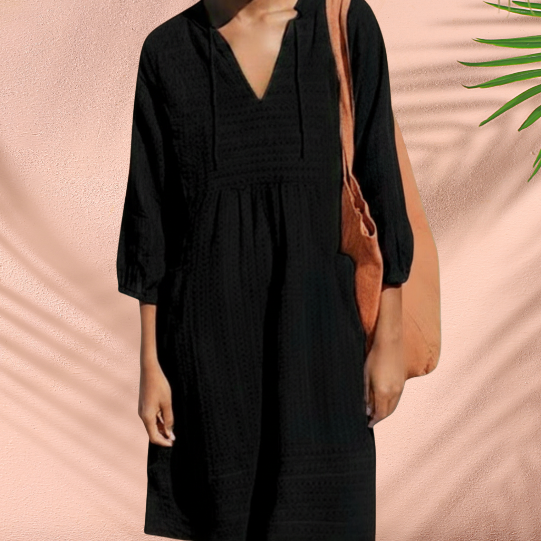 Image of Faith | Women's V-Neck Midi Dress