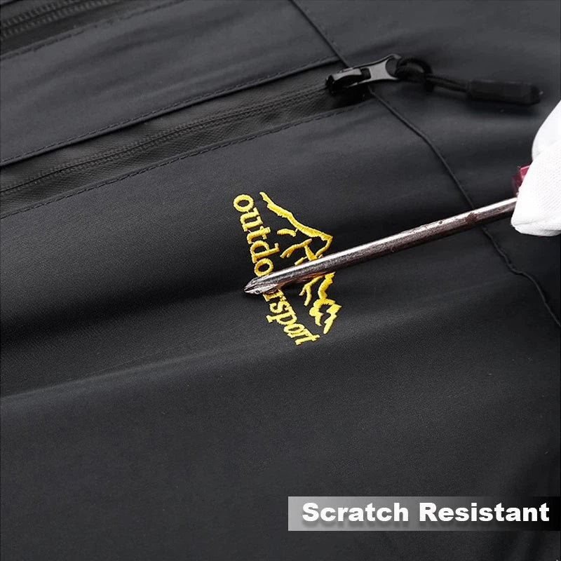 Fleece-Lined Waterproof Jacket