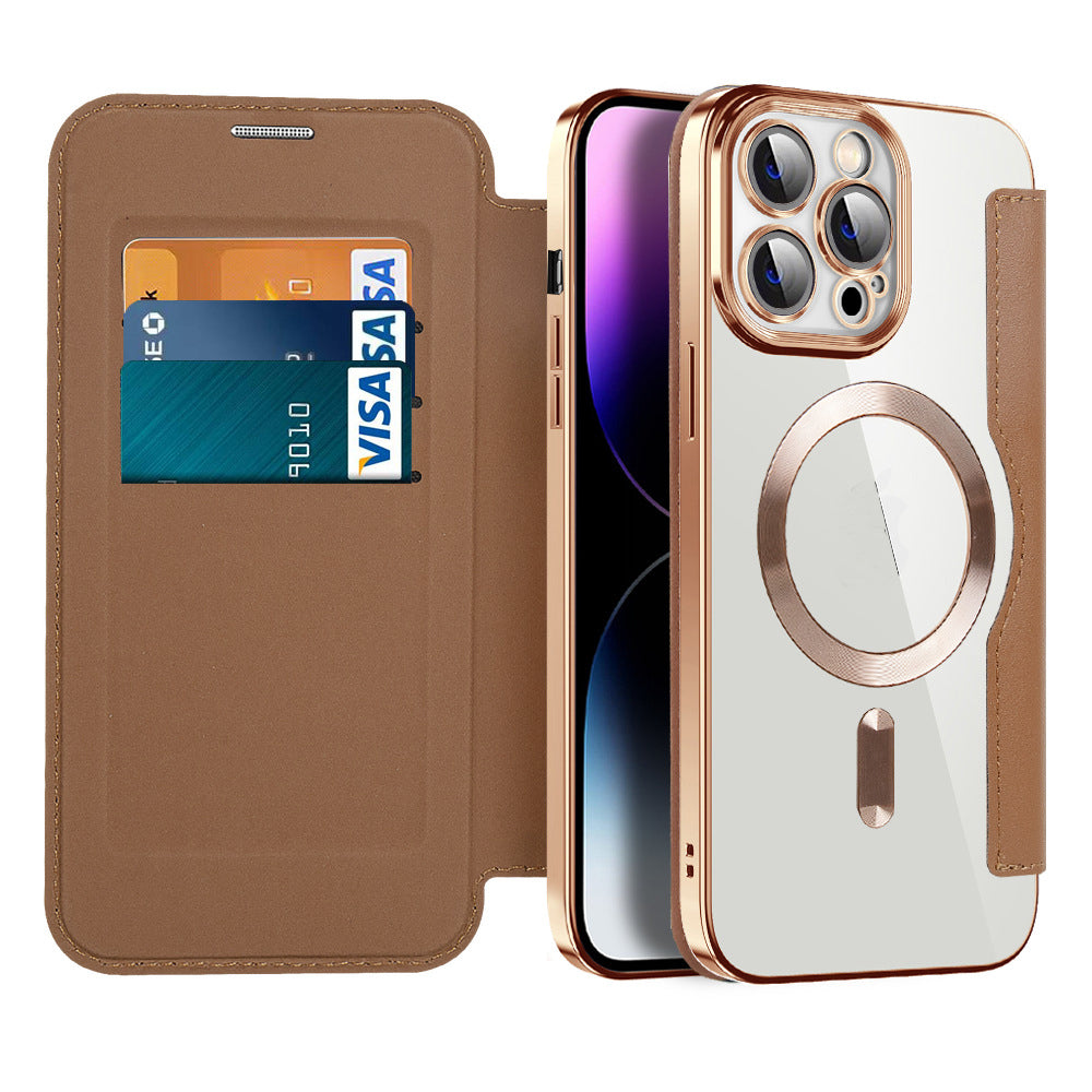 FleekFit | Magnetic Flip Phone Case | Card Slot & Shockproof Protection | Multiple Colors