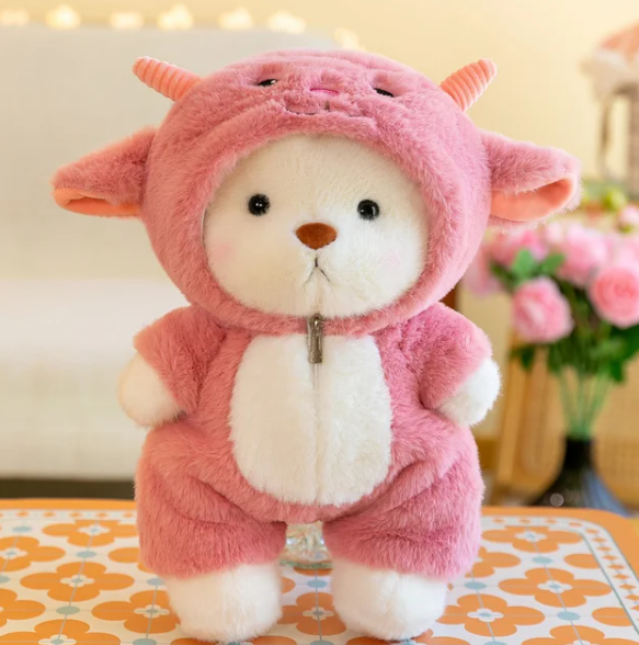 FleekFit | Plush Teddy Bear | Soft and Cuddly for Children | Multiple Designs