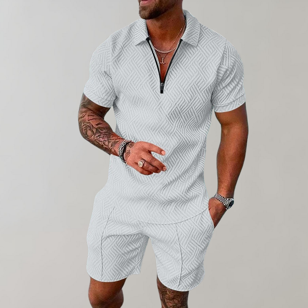 FleekFit | Polo and Shorts Set for Men