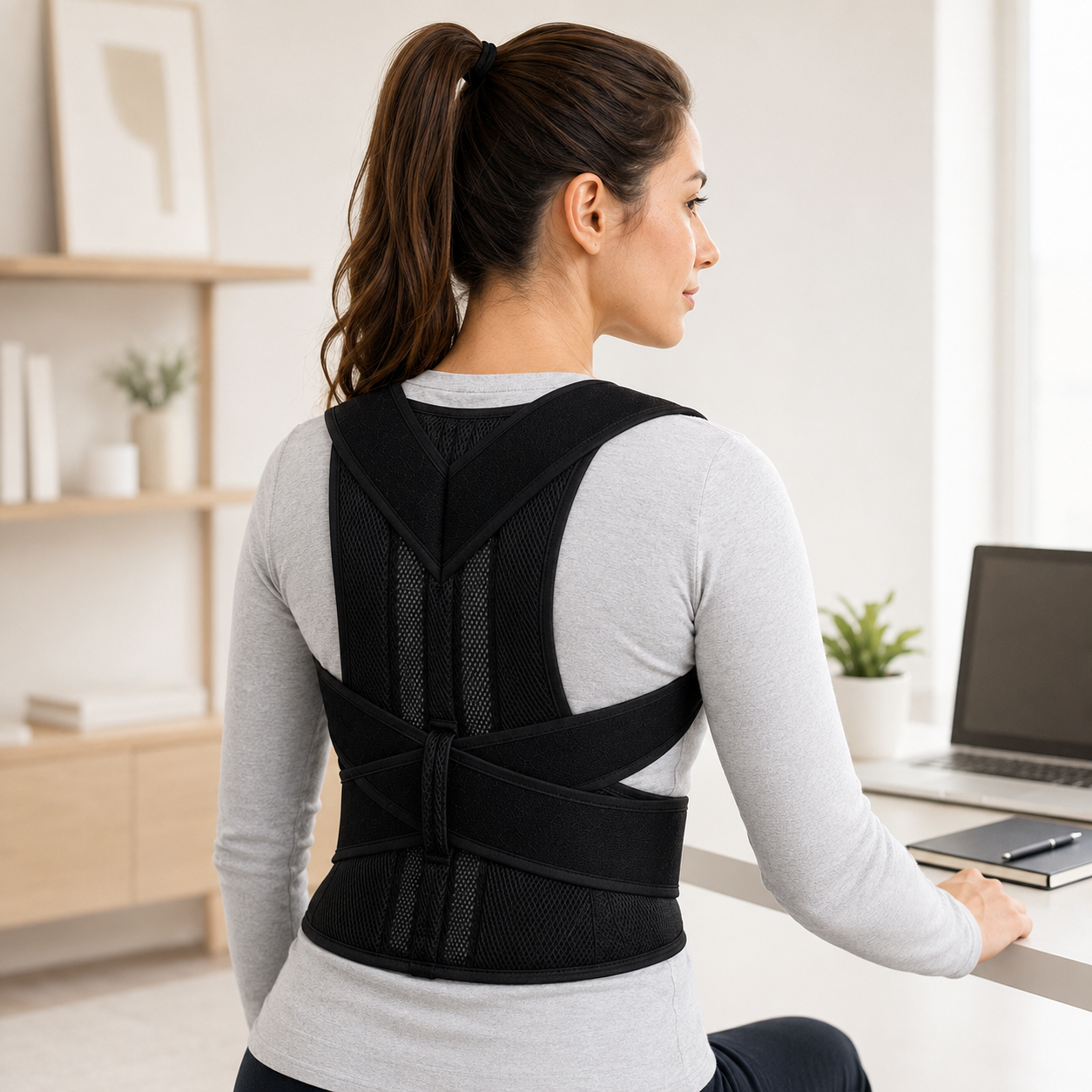 FleekFit | PostuRise Adjustable Unisex Posture Brace