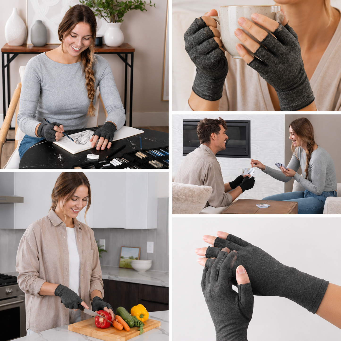 FleekFit | RelievoGlove Half Finger Compression Glove