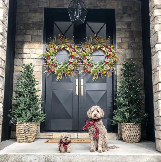FleekFit | Texas Wildflower Wreath