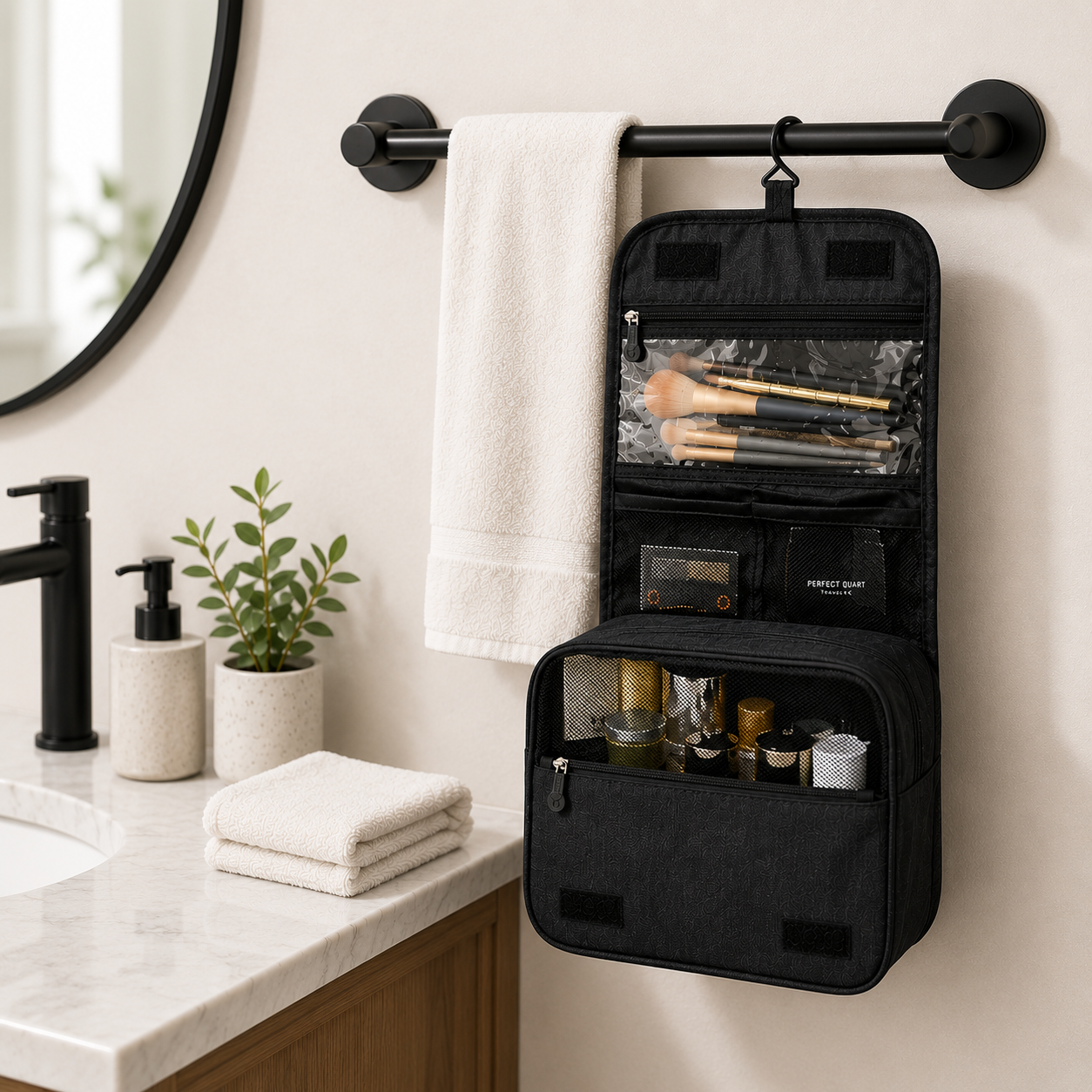 FleekFit | Vaylore Waterproof Hanging Toiletry Bag