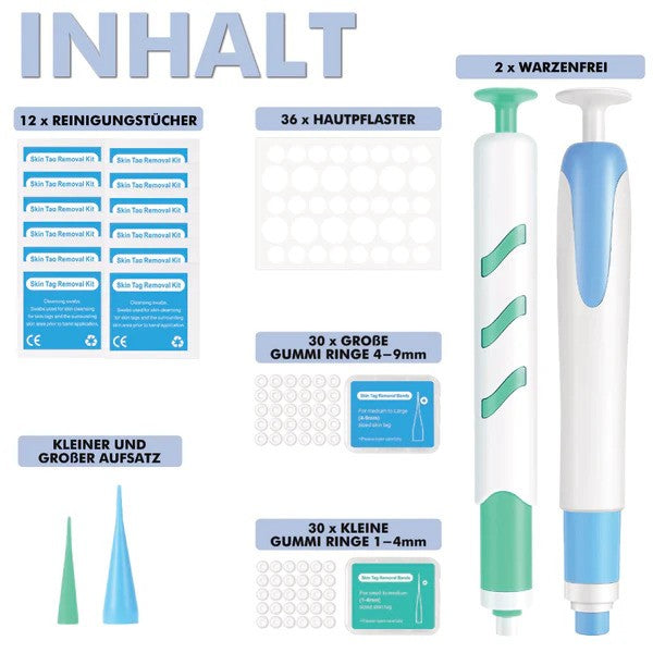 FleekFit Wart-Free PRO - The Professional Wart Remover