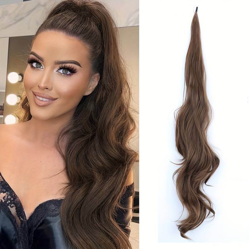 Flexible Hair Extension Ponytail for Voluminous Hair