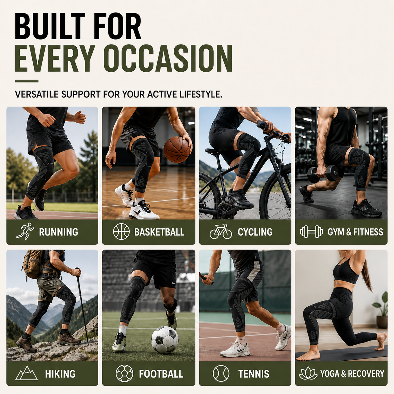 Full Leg Compression Sleeve