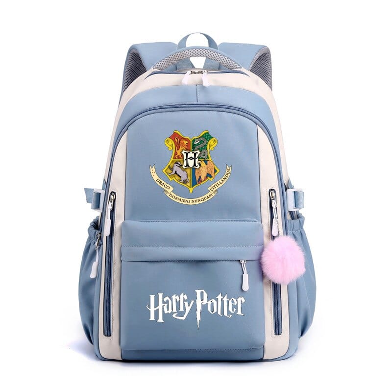 Harry Potter Children's Backpack - Magical School Bag - Blue, Black, Pink, Purple