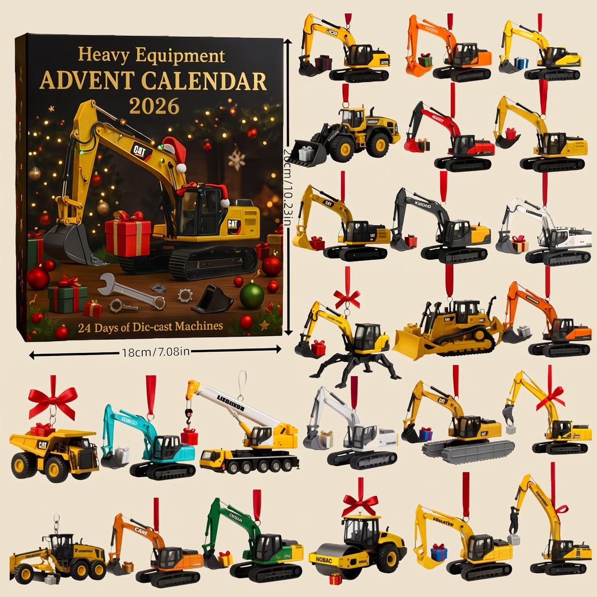 Heavy Equipment Advent Calendar 2026