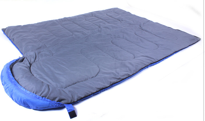 Hooded Sleeping Bag with Full-Length Zipper for Camping, Hiking, and Bivy