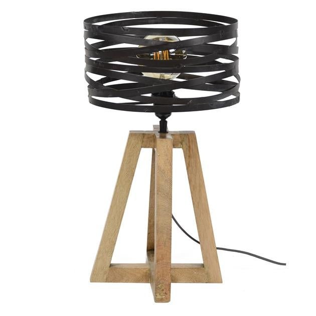 Industrial Wooden Lamp | Flexible Lighting | High-Quality Design