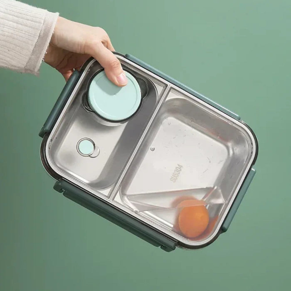 Insulated Stainless Steel Lunch Box – Keeps Temperature up to 12 Hours
