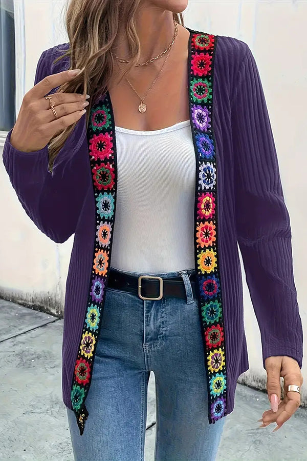 Image of Janice | Women's Open Front Cardigan