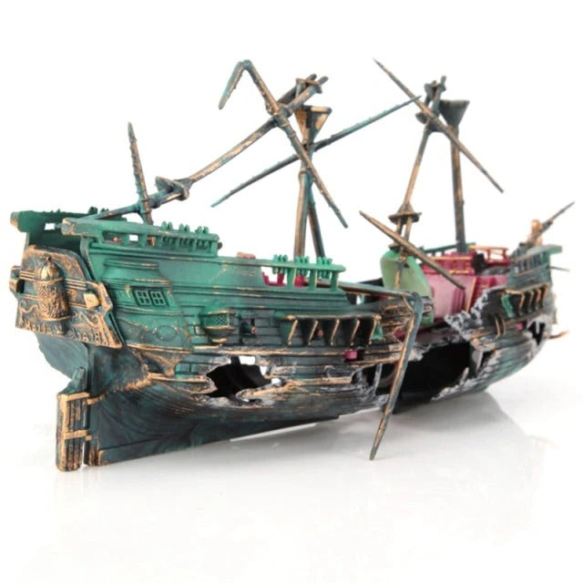 Large Shipwreck Aquarium Decoration