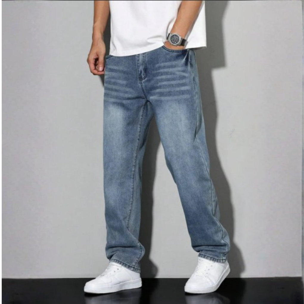 Men's Baggy Jeans – Loose Fit