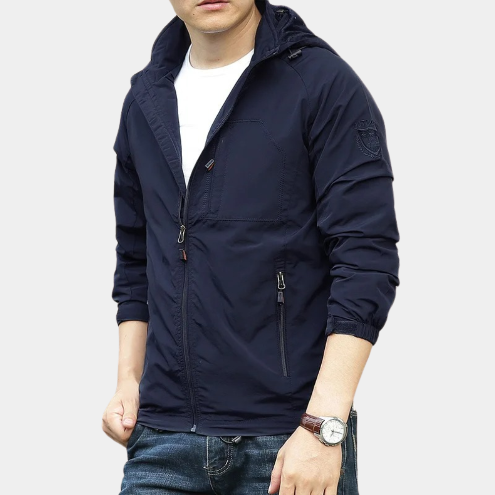 Men's Casual Zip-Up Jacket