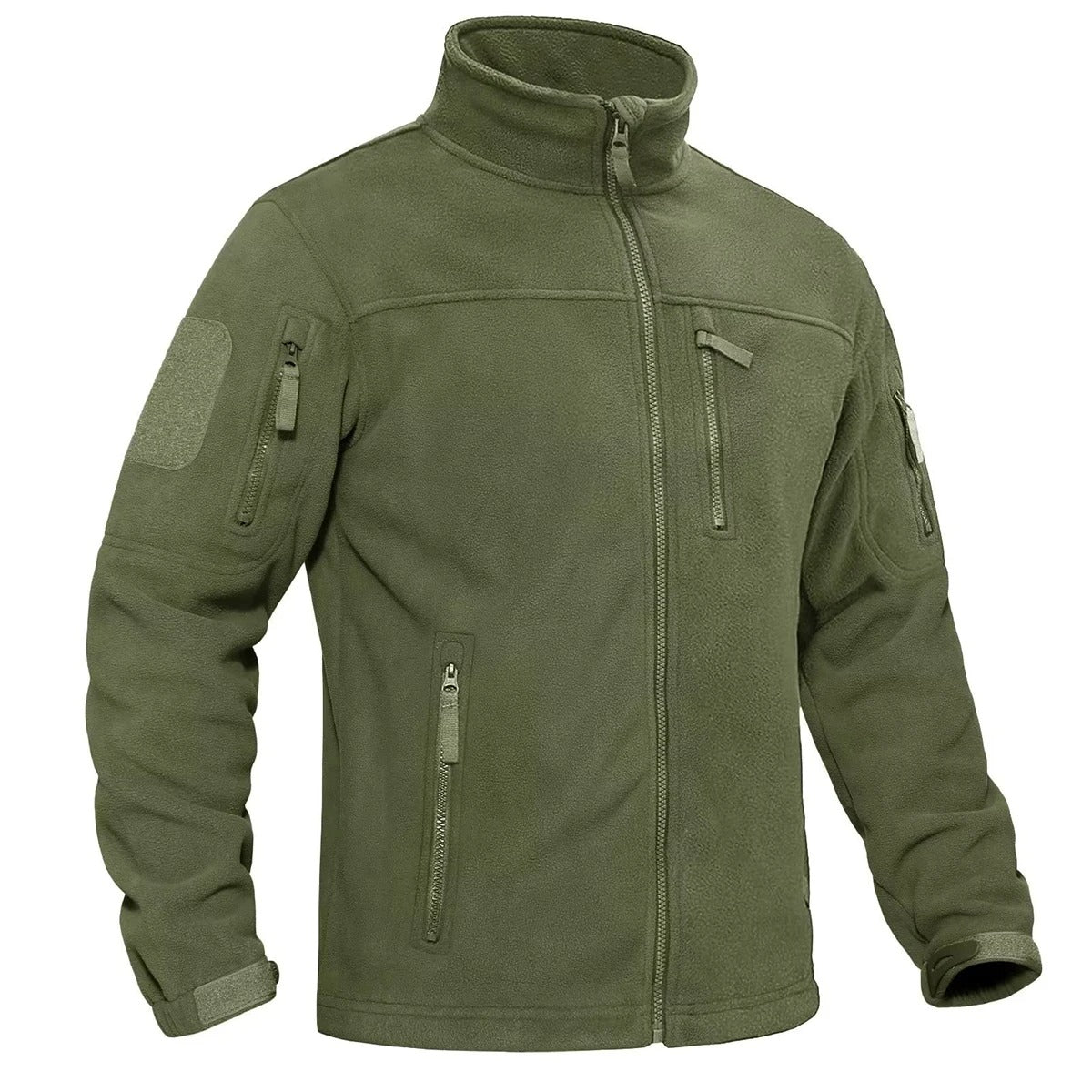 Men's Full-Zip Fleece Jacket – Warm & Comfortable