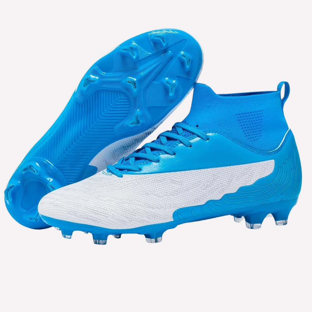 Men's High-Top Soccer Cleats with Grip
