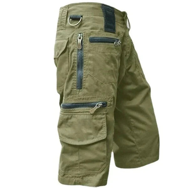 Men's Multi-Pocket Outdoor Cargo Shorts