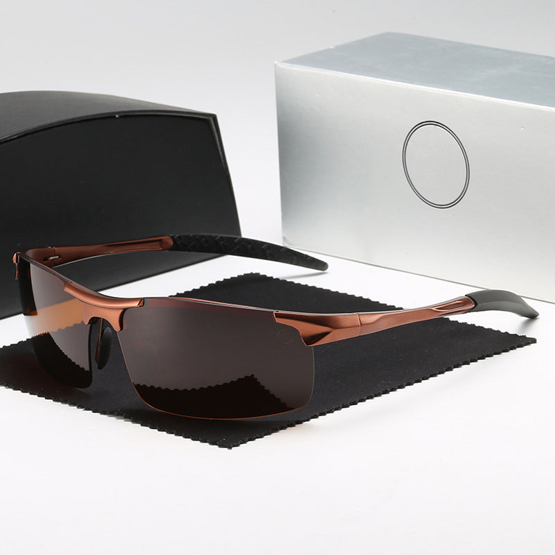Men's Sunglasses with Photochromic Polarized Lenses
