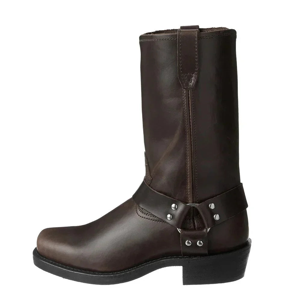Men's Waterproof Cowboy Boots – Timeless Western Style for All Weather