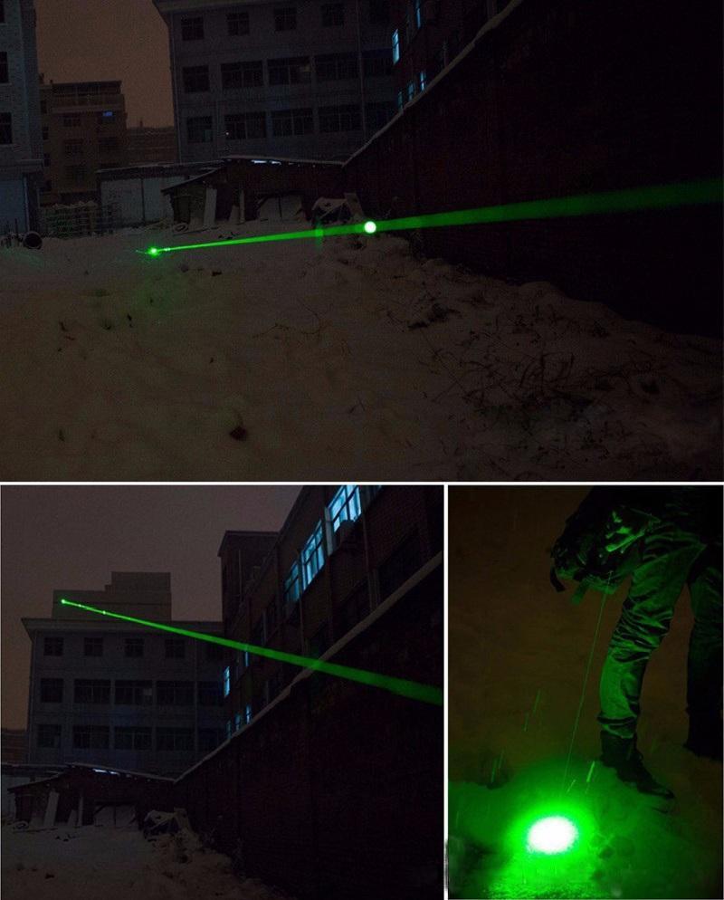 Military-Grade Green Laser Pointer