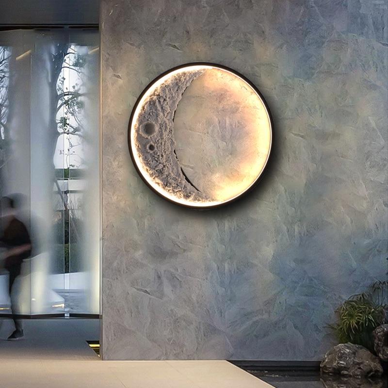 NightSphere | Glowing Crescent Wall Light