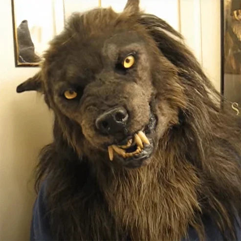 Realistic Wolf Mask for Halloween Costumes