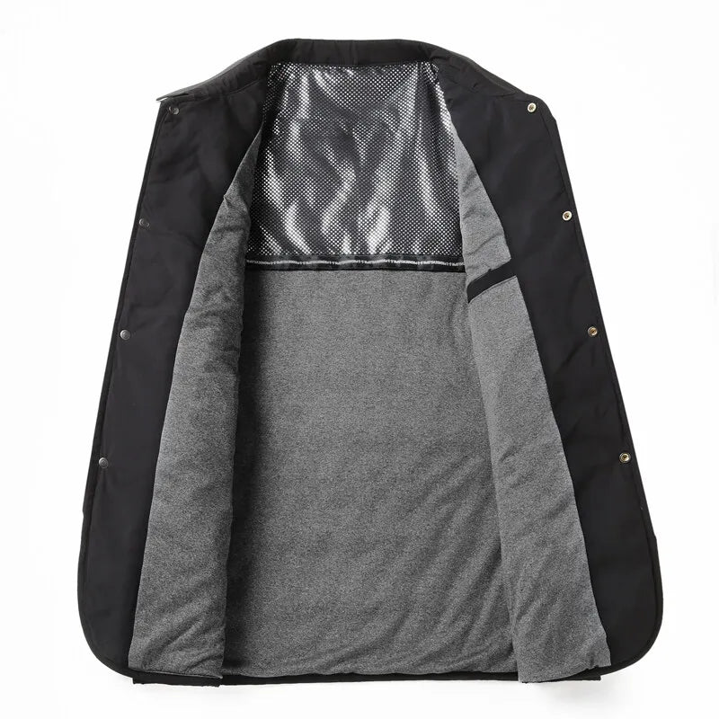 Image of Ronnie | Men's Quilted Button-Down Jacket