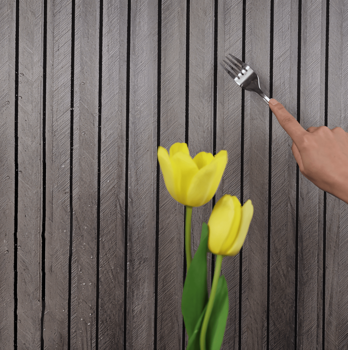 Self-Adhesive Wood-Look Wall Panels