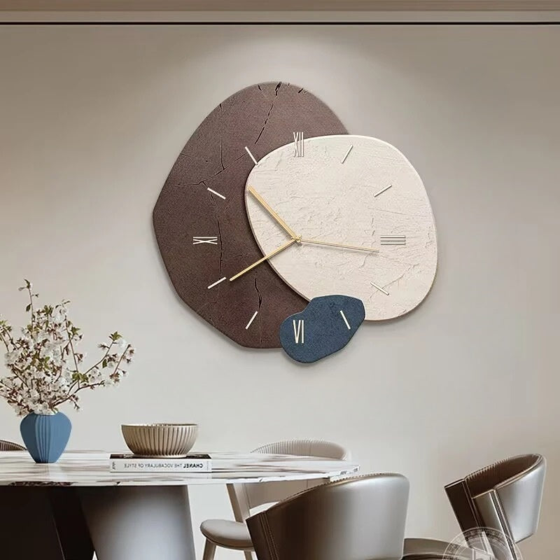 Silent Wall Clock - Natural Wood