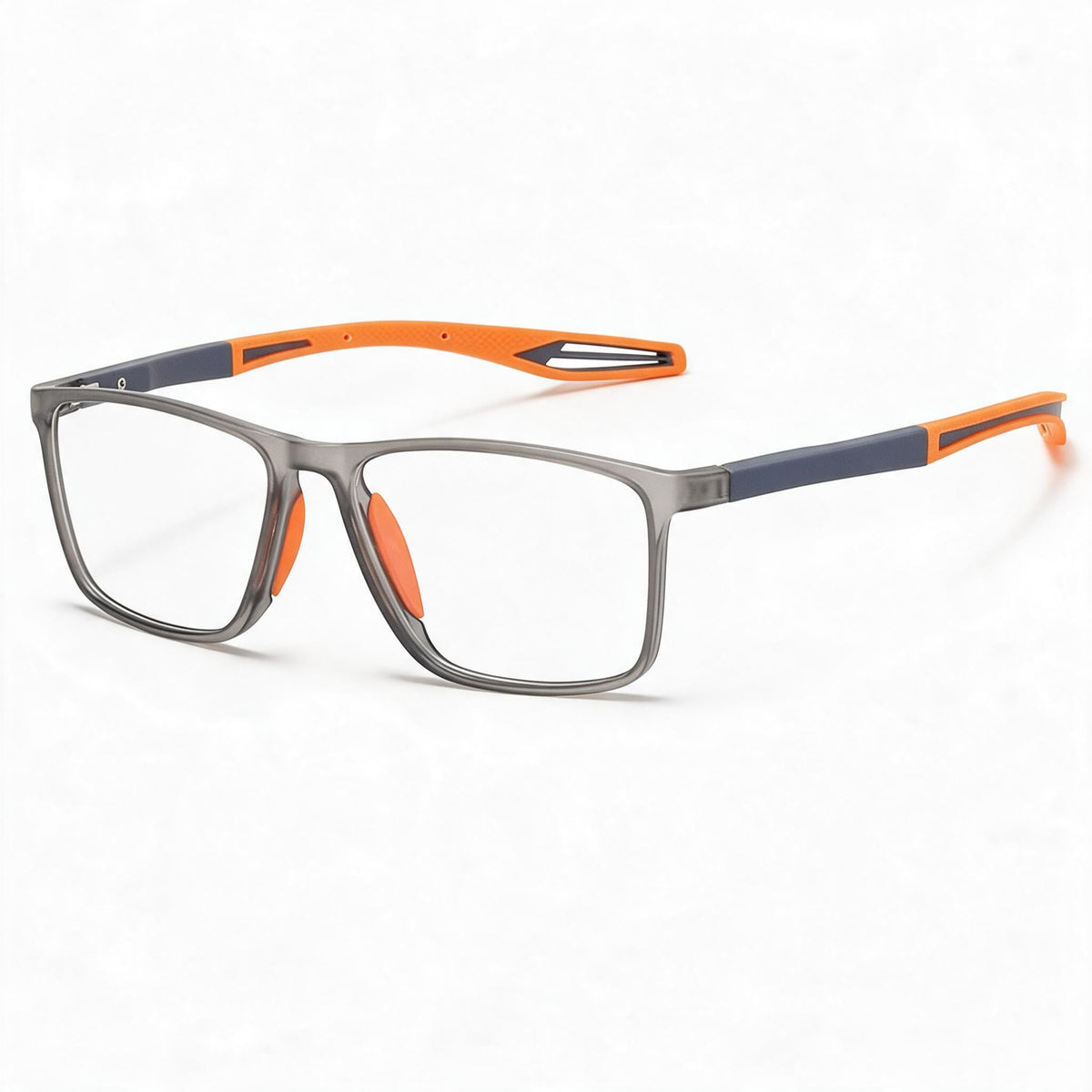 Sports Reading Glasses with Blue Light Filter – Ultra-Lightweight Rectangular Frame +1.00 to +4.00 Diopters