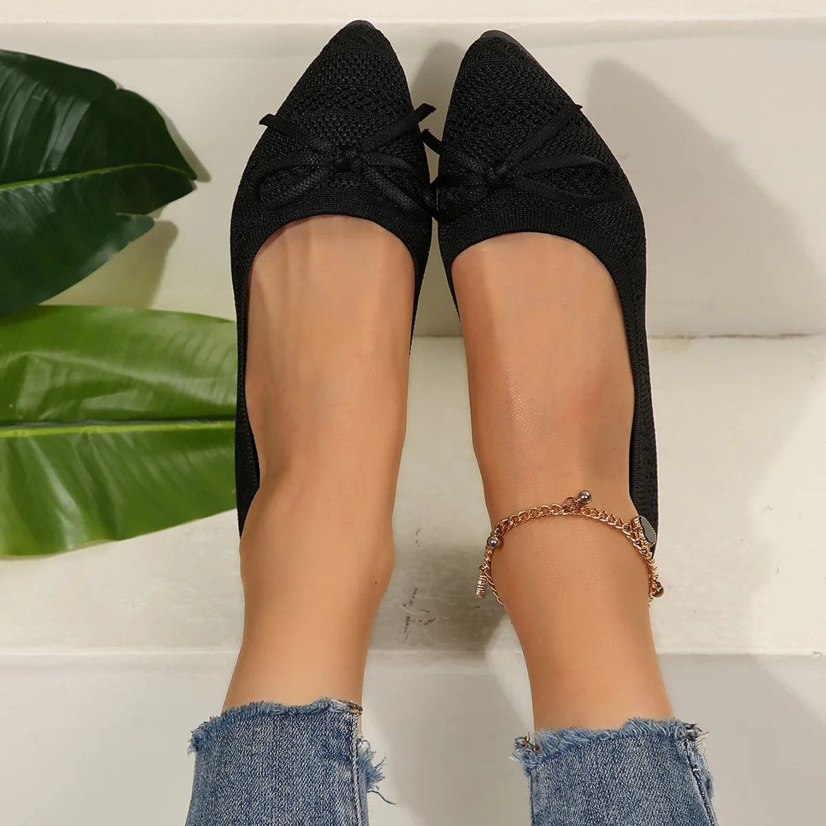 Image of Sylvia | Women's Pointed Toe Ballet Flats