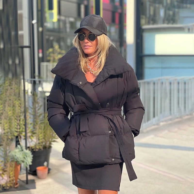 Thick Belted Jacket
