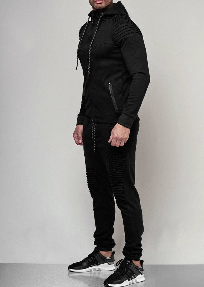 Tracksuit | A Fashionable & Edgy Tracksuit with Hoodie