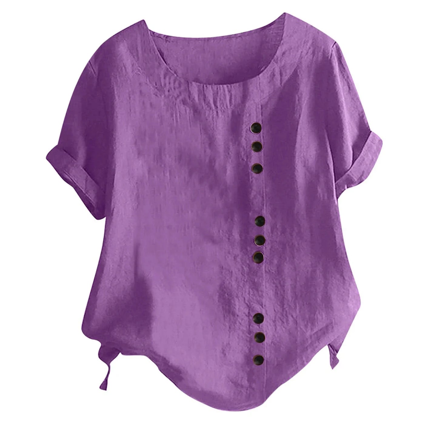 Veronica | Women's Button Up Casual Top - Image 5