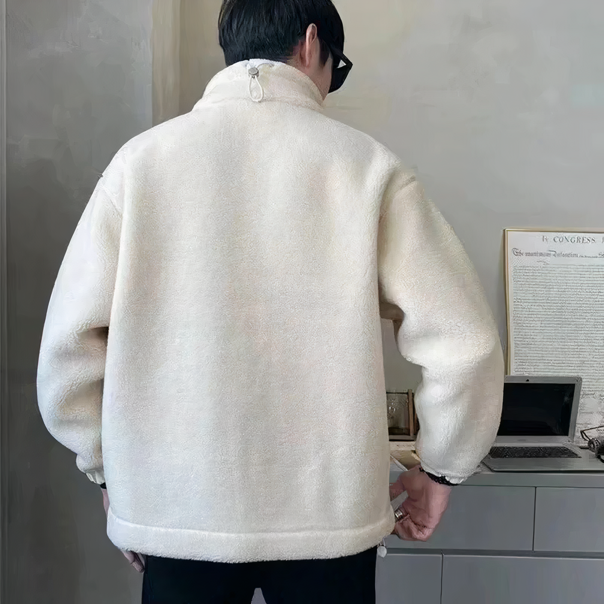 Warm Fleece Jacket - Thermal Comfort and Winter-Ready Style